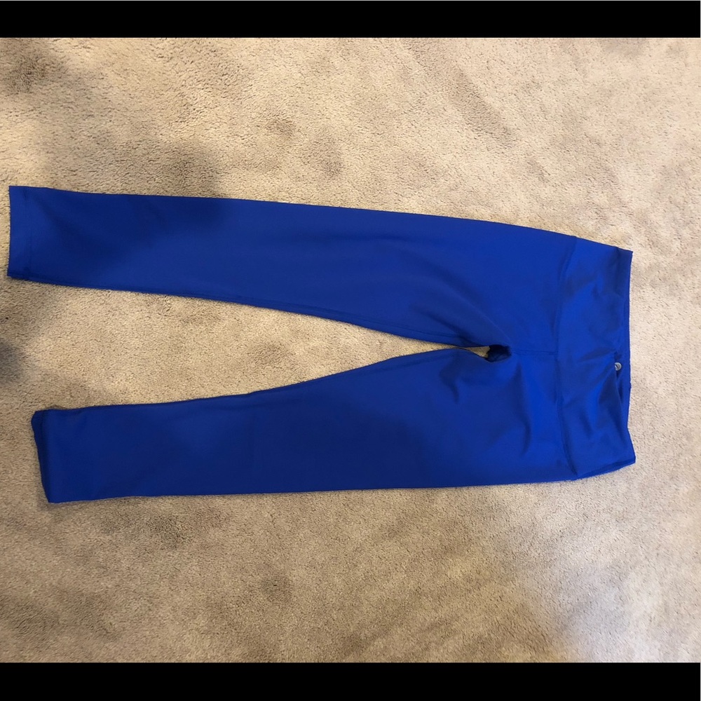 90 Degree by Reflex Electric Blue Workout Leggings